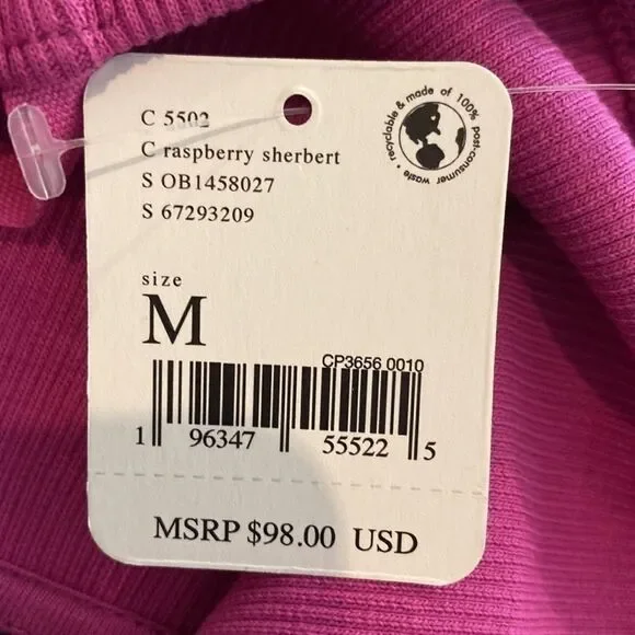 Free People Have My Heart Raspberry Sherbert Stretch Crop Tank Top Bralette M﻿﻿﻿ - Picture 10 of 10